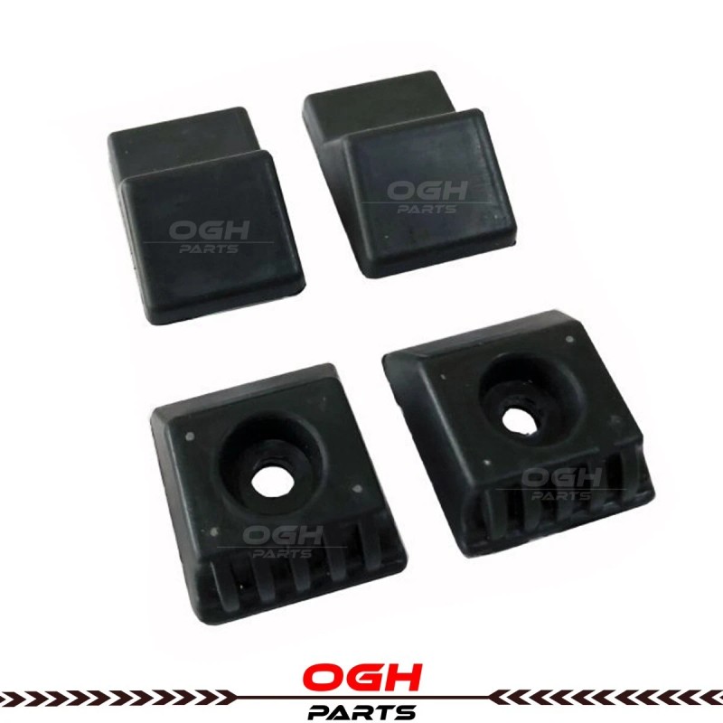 OGH Parts 4Pcs Black Trunk Stop Buffer A1247580044 For Mercedes