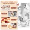 Silicone Baking Mats Set of 6,Non-stick Pastry Mat with Wooden