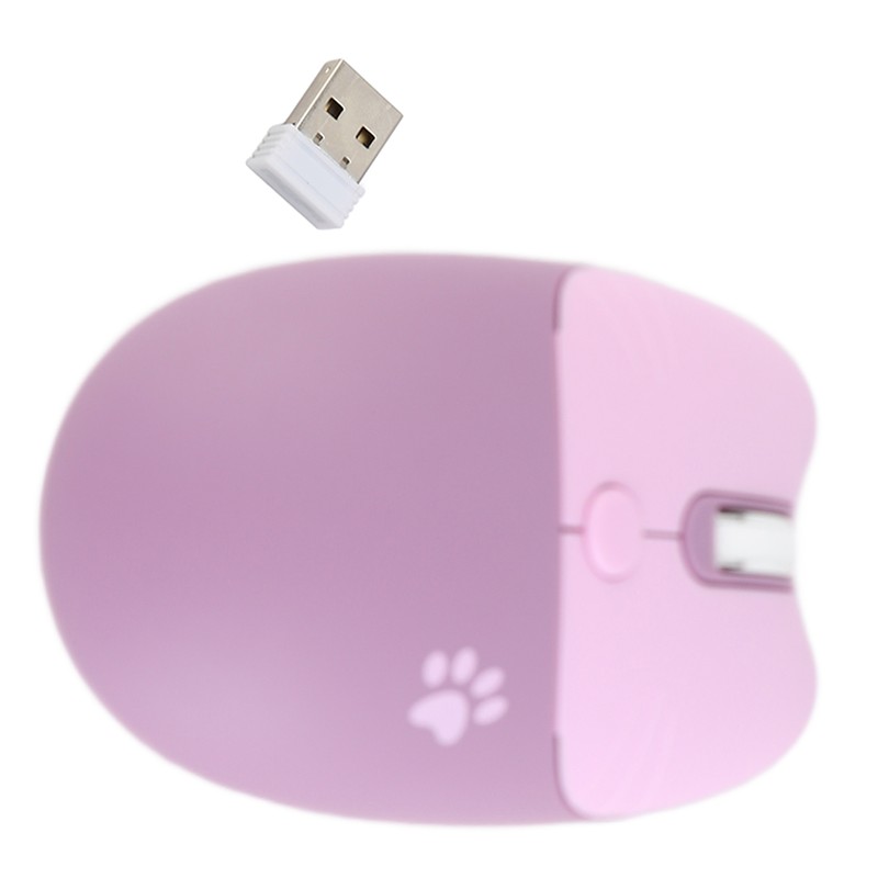 Wireless Mouse BT5.1 Or 2.4GHz Silent Click Adjustable DPI Auto