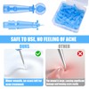 100Pcs Disposable Acne Needles Sterile Pimple Popper Kit with Precision