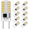 G8 LED Bulb Dimmable 3W Equivalent to 20W-25W Halogen Bulb,