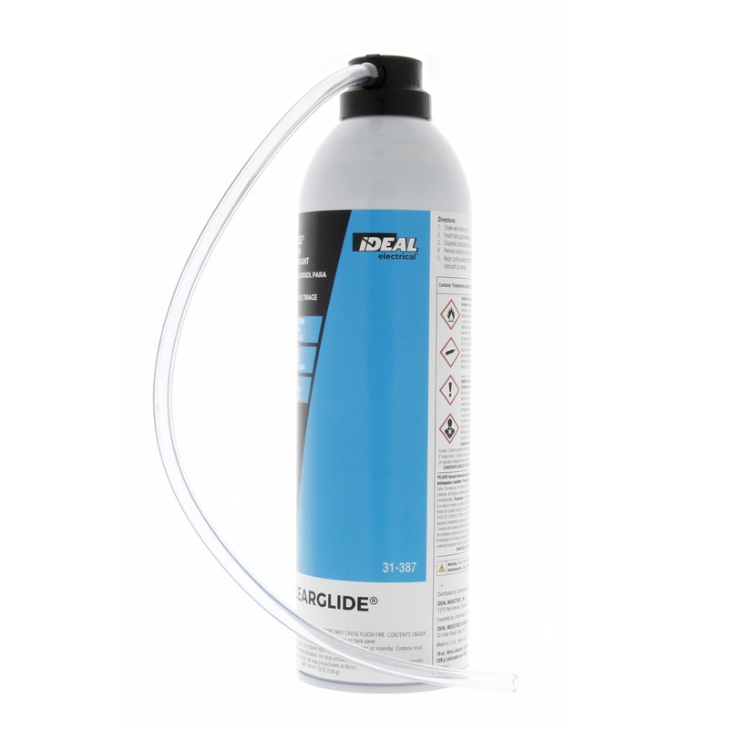IDEAL Electrical ClearGlide Aerosol Wire Lubricant, 19 oz. Can (31-387)