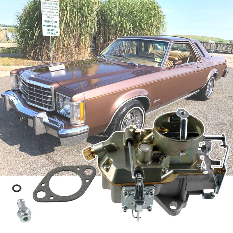 Autolite 1100 1 Barrel manual choke Carburetor Replacement For 1964-1968