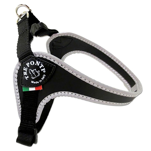 TRE Ponti Fibbia Small Dog Harness with Adjustable Belly Strap