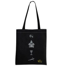 MNIGIU AD Family Musical Tote Bag Addams Musical Inspired Gift Broadway Musical Theater Fans Gift (A-D Tote)