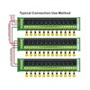 DIN Rail Mount 12 Channel Paddle Switch DC Power Distribution
