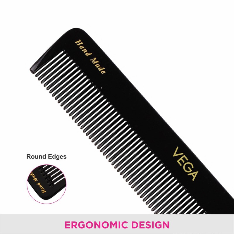 Vega Dressing Comb, black, 30 g