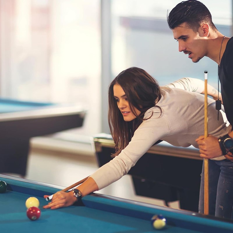 12 Stück Ersatz Billard Queue Spitzen 12mm Schraub Tipps mit
