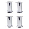 Herrajes Guerrero Pata Para Mueble O Sala 10 Cm Altura