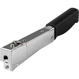 wolfcraft Hammertacker tacocraft HT 8 I 7076000 I mit handlicher, abrutschsicherer Griffgestaltung I für Klammern Typ 053 von 4-8 mm