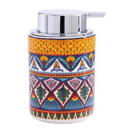 Bico Havana Ceramic 12oz Soap Dispenser with Removable Pump, Ideal for Kitchen, Bathroom, Lotion and Essential Oil