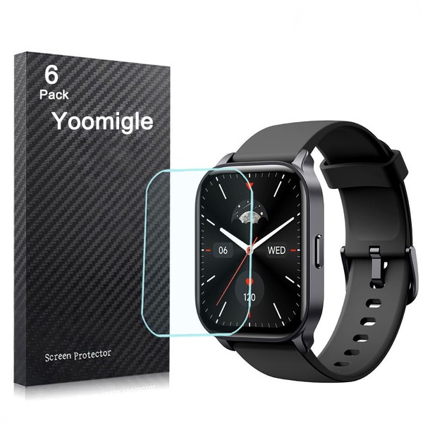 Yoomigle 6 Pack IDW17 2.01" Watch Screen Protector Film Compatible