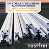 Aluminium Profile 15 x 120 mm, 2 m System, Assembly,