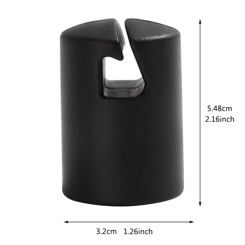 POHOVE 6pcs Trampoline Enclosure Pole Cap 1.26'' Trampoline Pole Cap