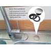 Onwon 2 Pieces Kitchen Faucet Hole Cover Sink Tap Hole