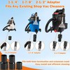SplashPower Universal Fit All Shop Vacs Extractor Attachment Kit Wet/Dry