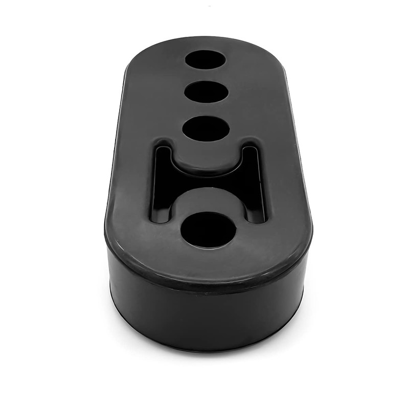 Exhaust Rubber Hanger, 2PCS Insulator Bushing Mount with 4 Holes,