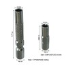 1/4 to 4mm Bit Adapter,2 Pieces 1/4 to 4mm Hex