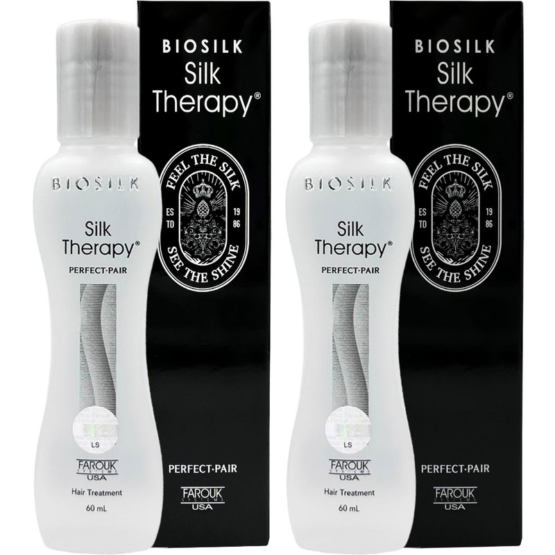 Silk Therapy Perfect Fair Essence 60ml x2 Hair Essence Damaged