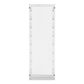 Normcore 54mm Coffee Tamper Base Storage Holder, Holds 8 Types of Puck Screen Rack Acrylic Stand Station for 54 mm Espresso Machine Accessories, Frosted Clear