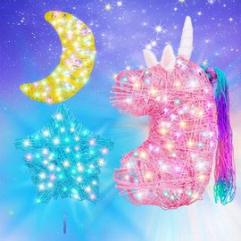 JYPS Unicorn Craft Kits for Kids, 30pcs Arts and Crafts for Kids Age 8 9 10 11 12, 3D String Art Kit for Girls Unicorn Toy Girls Gifts Age 7-12 Year Old, Birthday Presents Unicorn Gifts Toy for Girl
