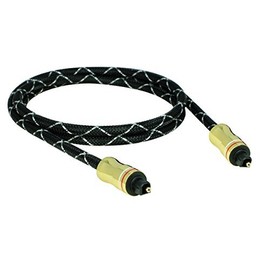SunshineTronic Premium Toslink Fibre Optic Cable Toslink 4Color Gold