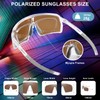 eyeezi Polarized Sports Sunglasses for Men, Cycling Glasses for Women,