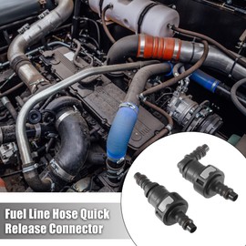 X AUTOHAUX 2 Set 15/32" 11.8mm SAE to 25/64" 10mm Fuel Line Hose Connector