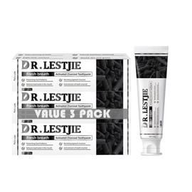 Activated Charcoal Toothpaste,Clean Mint- 100% Charcoal Teeth Whitening Toothpaste for Sensitive Teeth Strengthens Teeth Enamel and Gums 4.23oz-3Pack