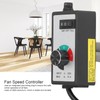 Fan Speed Adjuster 1500W Safe Multifunctional Electronic Fan Speed Controller