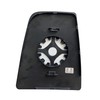 Replacement Passenger Right Side Mirror Upper Glass with Headted And