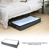 CQQNIU 1 Pack Under Bed Storage Bag With Handle Zipper