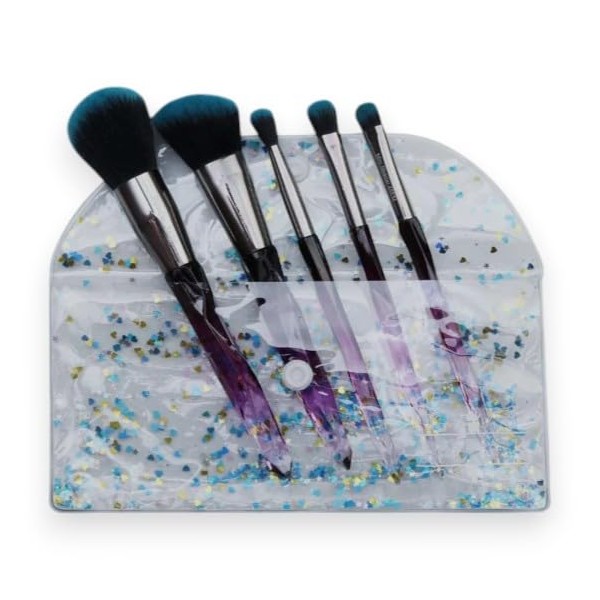 F.A.R.A.H Show Me Magic Brush Set (Amethyst) – 5-Piece Face