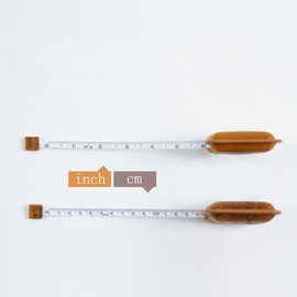 Uainhrt Double-Sided Stretchable Tape Measure for Sewing Body Fabric,Tailoring,Knitted Fabric and Handicrafts,Square Small Tape Measure