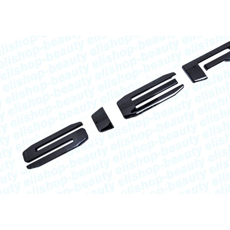 GMC 4PCS Gloss Black Letters Emblem Nameplate Badge for 2019