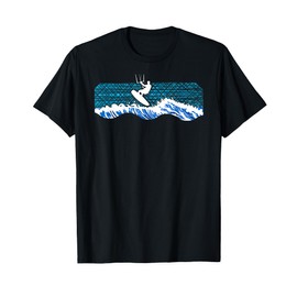 Kitesurf Piloting Kiteboard Practicing Kitesurfing Vintage T-Shirt