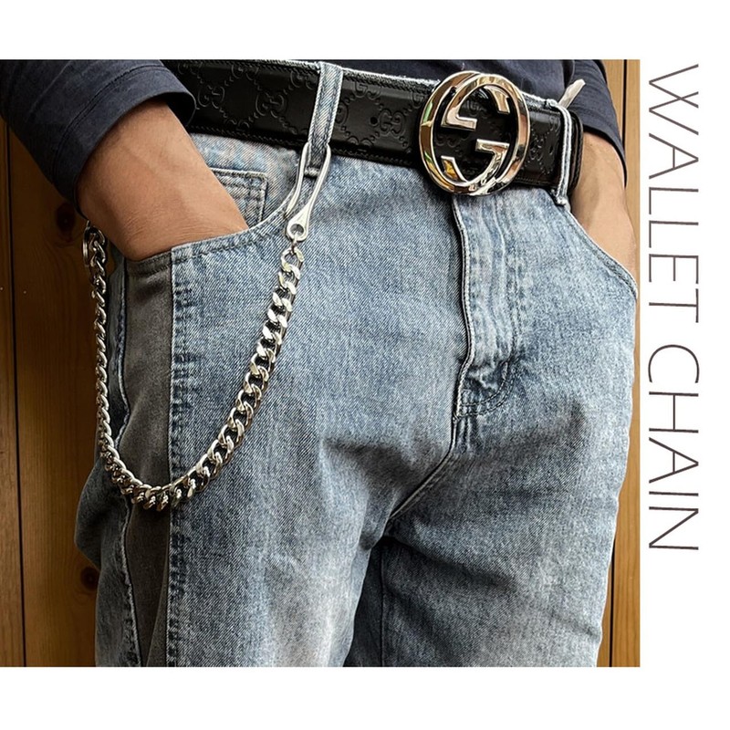 Goods Land GD-SAIFCHAIN Wallet Chain Wallet 19.7 inches (50 cm),