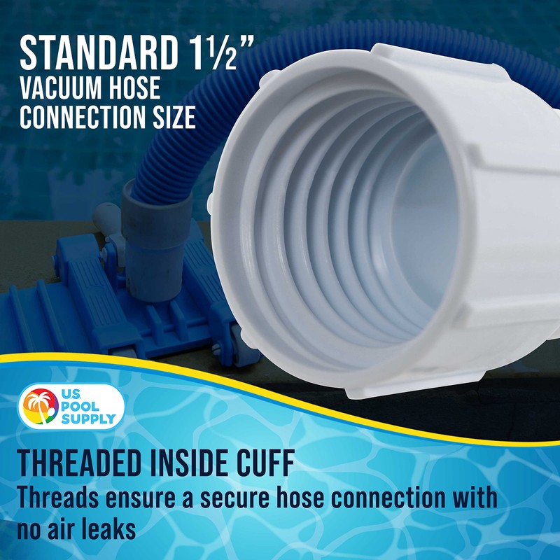 U.S. Pool Supply 1-1/2" Pool Hose Cuff - Pool Replacement
