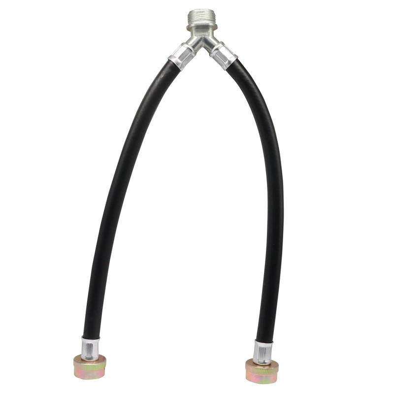 Marvexi 1Pcs Rubber Washing Machine Connector, 3/4 In. FHT Y-Mixer