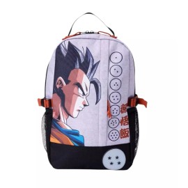 Dragon Ball Z Gohan Unisex 18" Laptop Backpack, Gray