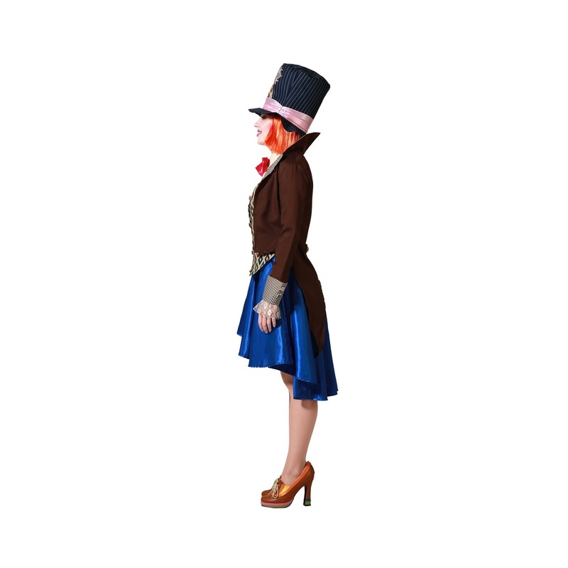 ATOSA Women's Mad Hatter, Brown Costume Outerwear (Pack of 12),