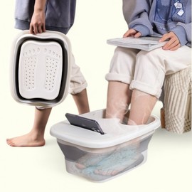 Foot bath machine Vert foldable foot bath tub acupressure effect on the soles of the feet foot bath