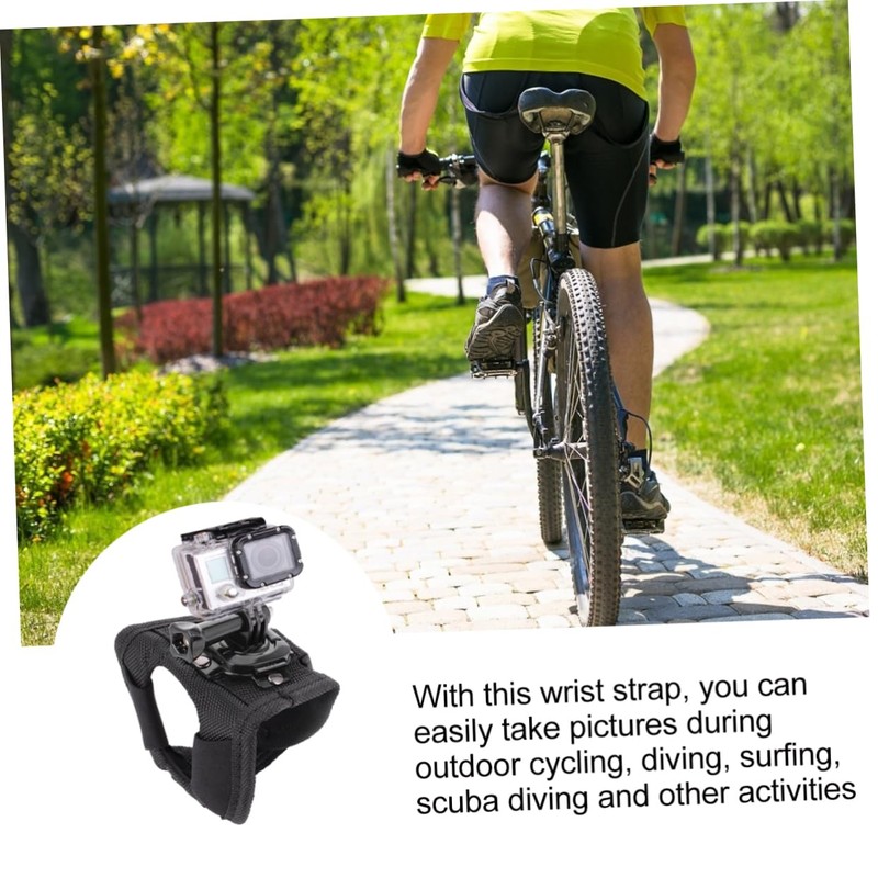Operitacx 2pcs Rotating Wrist Strap Mount Compatible with Gopro Black