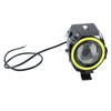 Projector Lens Motorcycle LED Headlight Front Extraposition Light Angel Eye