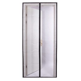 DOOREASY Magnetic Screen Door Curtain Fiberglass Mesh Curtain, Easy Install Door Curtain, Fits French Doors And Some Sliding Glass Doors(Fits Doors Opening Up to 34"x79")