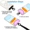 4-Pack Tether Tabs for Phones – Non-Adhesive Lanyard Patches for