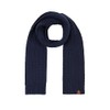 Coach Men's Cable Scarf, Dark True Blue, One Size