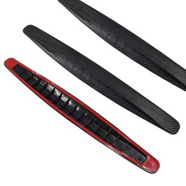 Jiozermi 4PCS Anti-Collision Patch Bumper Guard Strip Scratch-Resistant Bumper Protector Trim Bumper Protector Strip Universal for Cars SUVs Trucks（Black）