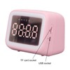 Alarm Clock Radio TF Card Music Player LED Night Light