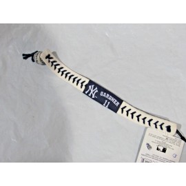 GameWear Gardner 11 NY Yankees White wBlue Stitching Team Baseball Seam Bracelet Gamewear